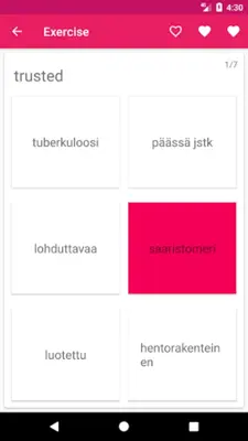 Finnish English Offline Dictionary & Translator android App screenshot 2